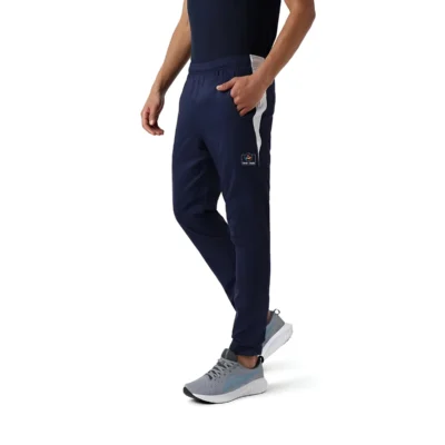 Buy Asics Contrast Panel Trackpant - Navy Blue in bulk for Corporate Gifting | Corporate Gyft