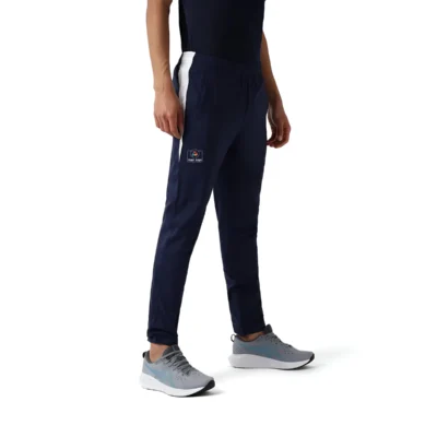 Buy Asics Contrast Panel Trackpant - Navy Blue in bulk for Corporate Gifting | Corporate Gyft
