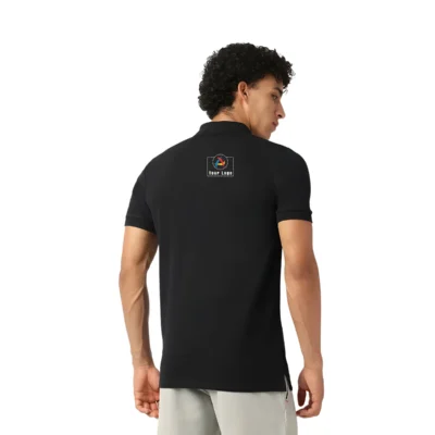 Buy Asics Polo Pique T-shirt - Black in bulk for Corporate Gifting | Corporate Gyft