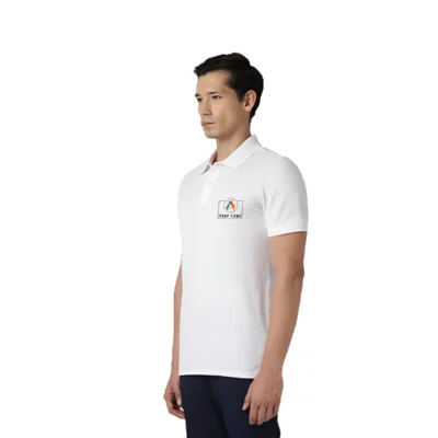 Buy Asics Polo Pique T-shirt - White in bulk for Corporate Gifting | Corporate Gyft