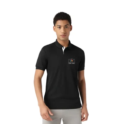 Buy Asics ProTees Polo T-shirt - Black in bulk for Corporate Gifting | Corporate Gyft