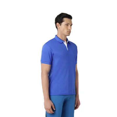 Buy Asics ProTees Polo T-shirt - Blue in bulk for Corporate Gifting | Corporate Gyft