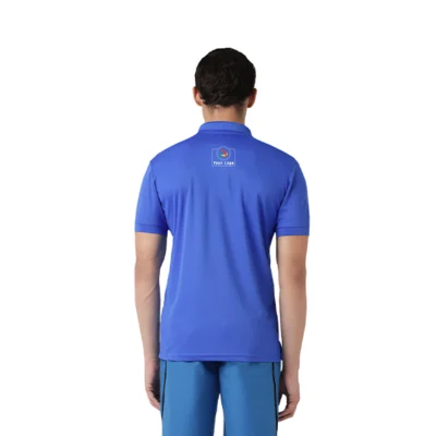 Buy Asics ProTees Polo T-shirt - Blue in bulk for Corporate Gifting | Corporate Gyft