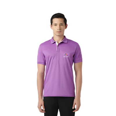 Buy Asics ProTees Polo T-shirt - Purple in bulk for Corporate Gifting | Corporate Gyft