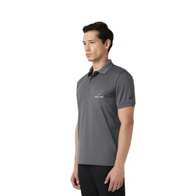 Buy Asics ProTees Polo T-shirt - Grey in bulk for Corporate Gifting | Corporate Gyft