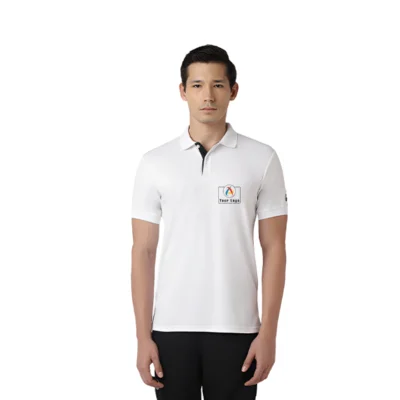 Buy Asics ProTees Polo T-shirt - White in bulk for Corporate Gifting | Corporate Gyft