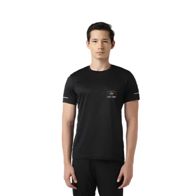 Buy Asics Solid Dryfit T-Shirt in bulk for Corporate Gifting | Corporate Gyft
