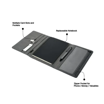 Buy Ninja Folio Notebook in bulk for Corporate Gifting | Corporate Gyft