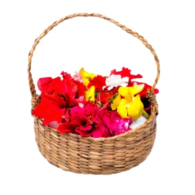 Buy Handcrafted Cane Gift Basket in bulk for Corporate Gifting | Corporate Gyft