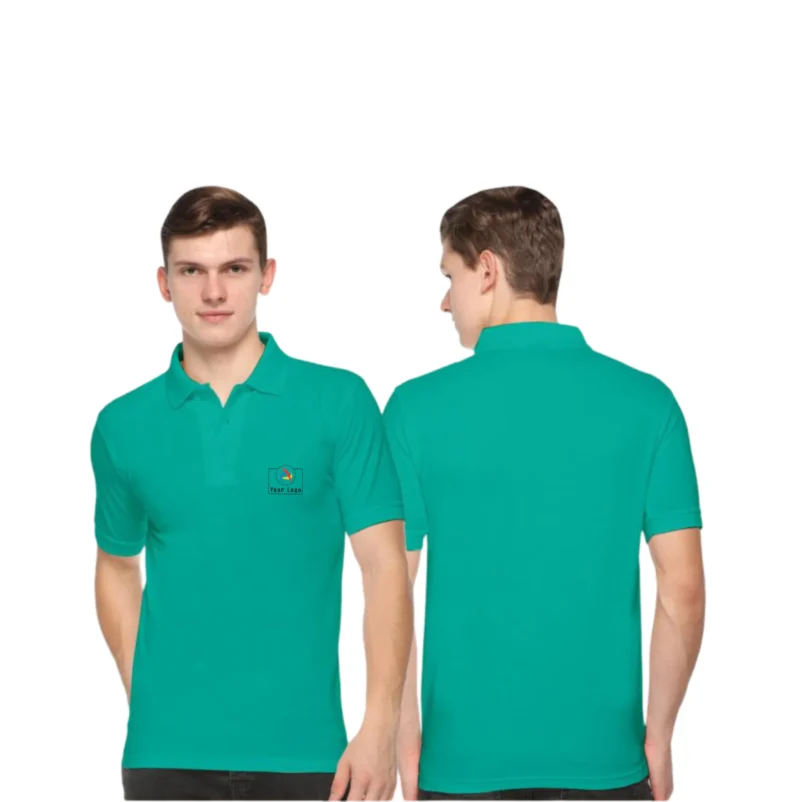 Buy Fas-Tees Polo T-Shirt - Coral Green in bulk for Corporate Gifting | Corporate Gyft