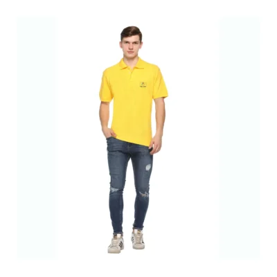 Buy Fas-Tees Polo T-Shirt - Yellow in bulk for Corporate Gifting | Corporate Gyft