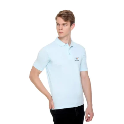 Buy Fas-Tees Polo T-Shirt - Ice Blue in bulk for Corporate Gifting | Corporate Gyft