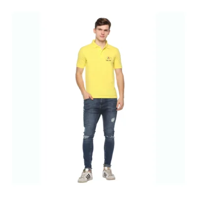 Buy Fas-Tees Polo T-Shirt - Lemon Yellow in bulk for Corporate Gifting | Corporate Gyft