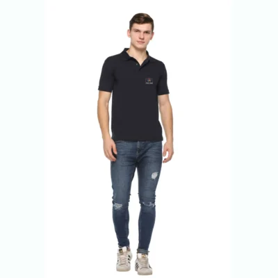 Buy Fas-Tees Polo T-Shirt - Navy Blue in bulk for Corporate Gifting | Corporate Gyft
