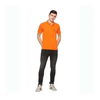 Buy Fas-Tees Polo T-Shirt - Orange in bulk for Corporate Gifting | Corporate Gyft