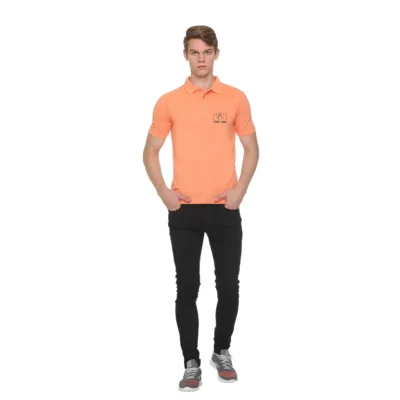 Buy Fas-Tees Polo T-Shirt - Peach in bulk for Corporate Gifting | Corporate Gyft