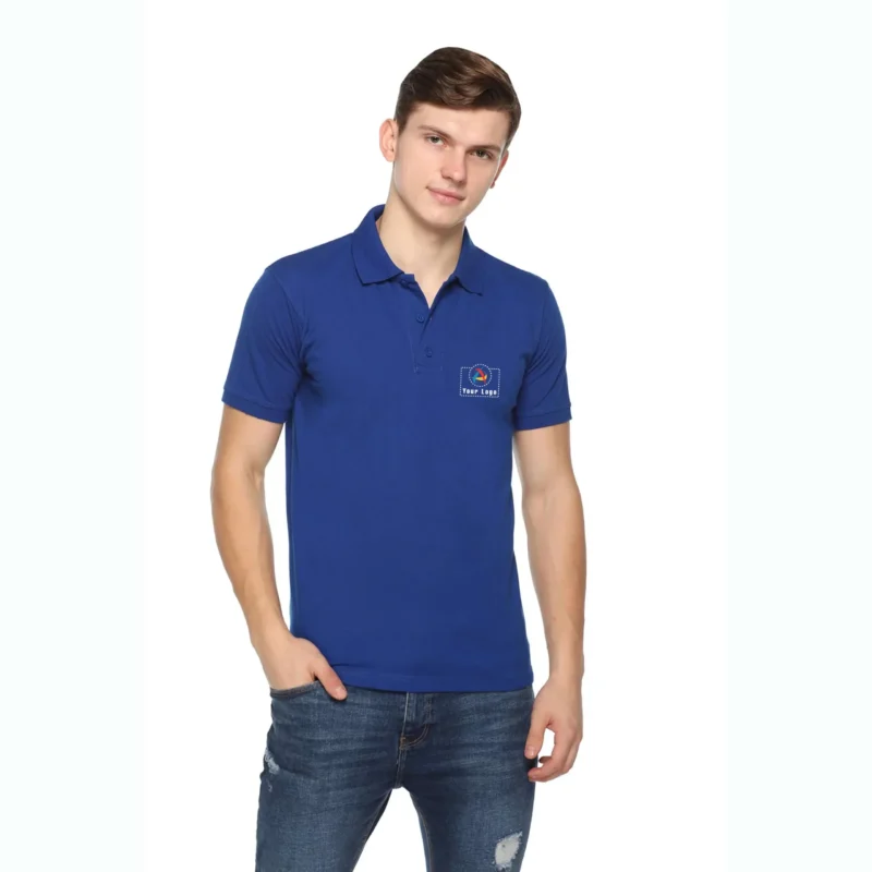 Buy Fas-Tees Polo T-Shirt - Royal Blue in bulk for Corporate Gifting | Corporate Gyft