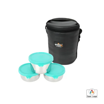 Buy Lunch Pulse Meal Box Set of 3 - Green in bulk for Corporate Gifting | Corporate Gyft