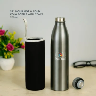 Buy Hot and Cold Cola Bottle with Cover in bulk for Corporate Gifting | Corporate Gyft
