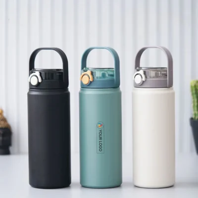 Buy Stainless Steel Hot and Cold Bottle 1200 ML Green in bulk for Corporate Gifting | Corporate Gyft