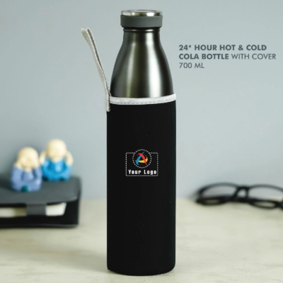 Buy Hot and Cold Cola Bottle with Cover in bulk for Corporate Gifting | Corporate Gyft