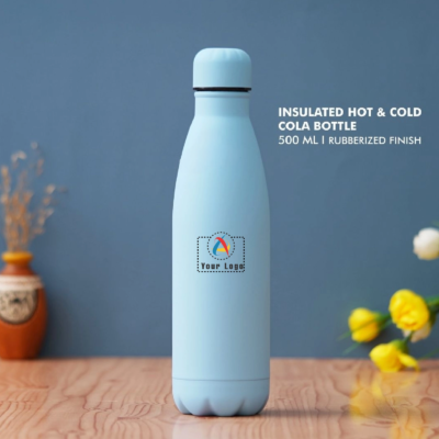 Buy Stainless Steel Thermal Flask - Blue in bulk for Corporate Gifting | Corporate Gyft