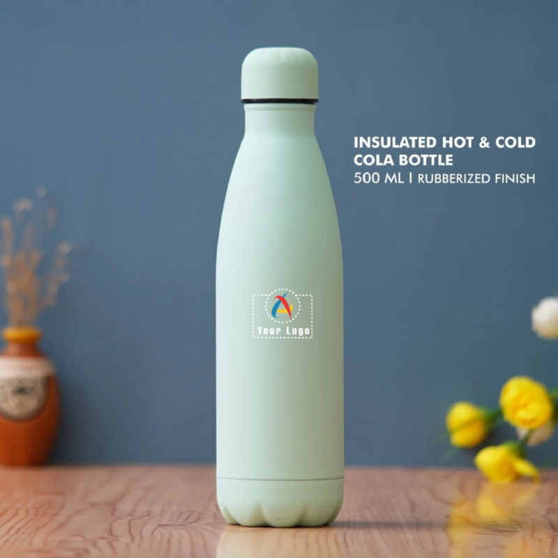 Buy Stainless Steel Thermal Flask - Green in bulk for Corporate Gifting | Corporate Gyft