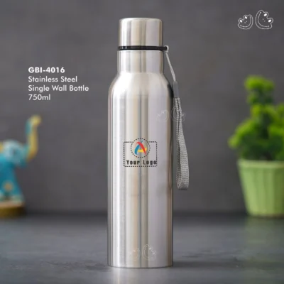 Buy Stainless Steel Single Wall Bottle in bulk for Corporate Gifting | Corporate Gyft
