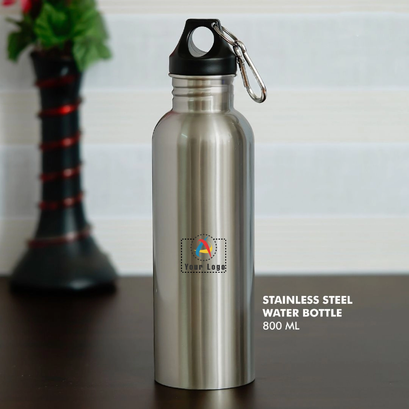 Buy Stainless Steel Bottle 800ML - Steel in bulk for Corporate Gifting | Corporate Gyft