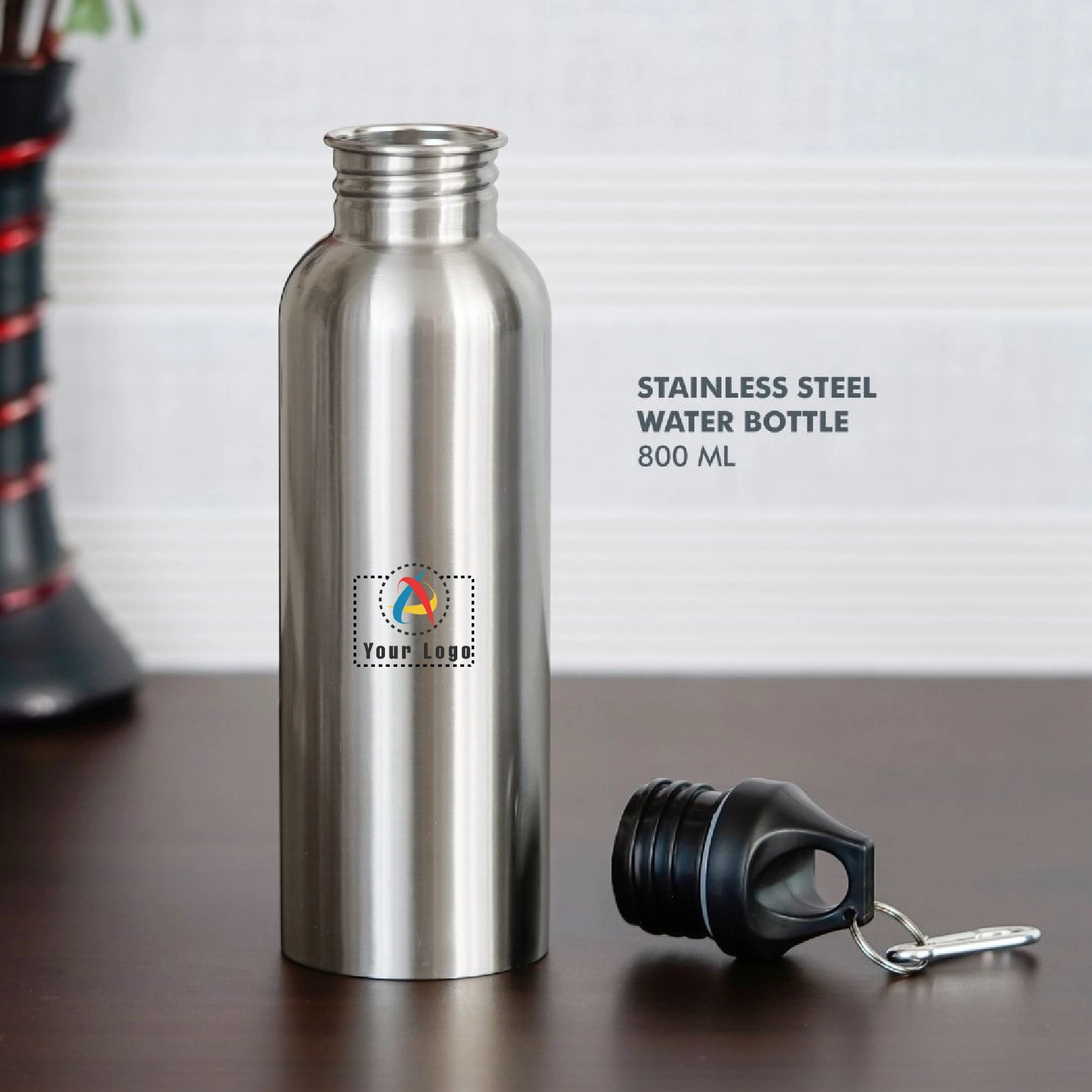 Buy Stainless Steel Bottle 800ML - Steel in bulk for Corporate Gifting | Corporate Gyft