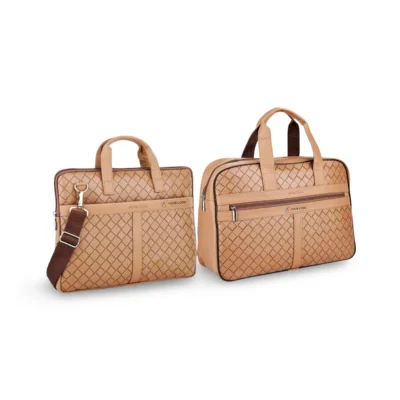 Buy Nautica Laptop and Duffle Travel Set - Beige in bulk for Corporate Gifting | Corporate Gyft