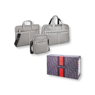 Buy Nautica 3-In-1 Lifestyle Combo - Grey in bulk for Corporate Gifting | Corporate Gyft