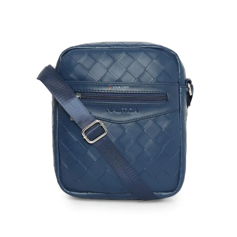 Buy Nautica Everyday Sling Bag - Blue in bulk for Corporate Gifting | Corporate Gyft