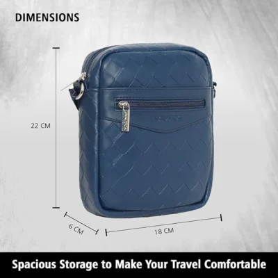 Buy Nautica Everyday Sling Bag - Blue in bulk for Corporate Gifting | Corporate Gyft