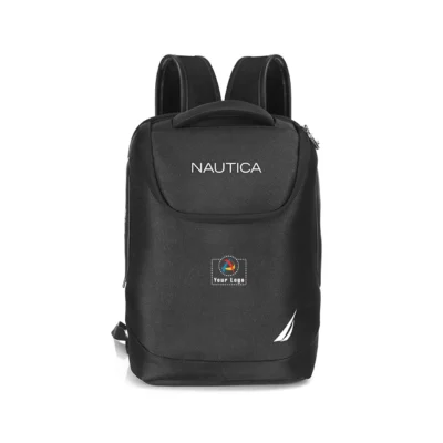 Buy Nautica Unisex Laptop Bag - Black in bulk for Corporate Gifting | Corporate Gyft