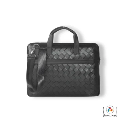 Buy Nautica Unisex Black Laptop Bag in bulk for Corporate Gifting | Corporate Gyft