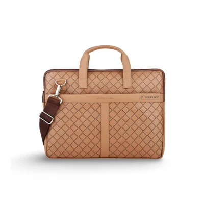 Buy Nautica Unisex Beige Laptop Bag in bulk for Corporate Gifting | Corporate Gyft