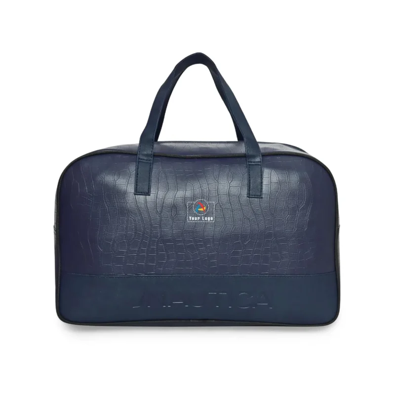 Buy Nautica Blue Duffle Bag for Travel in bulk for Corporate Gifting | Corporate Gyft