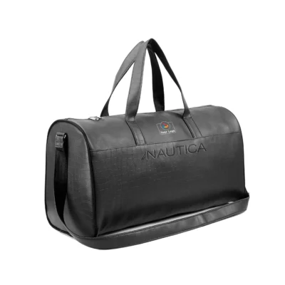 Buy Nautica Duffle Bag for Travel - Black in bulk for Corporate Gifting | Corporate Gyft