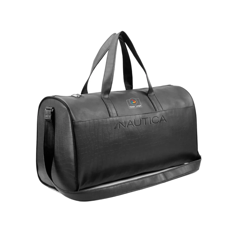 Buy Nautica Duffle Bag for Travel - Black in bulk for Corporate Gifting | Corporate Gyft