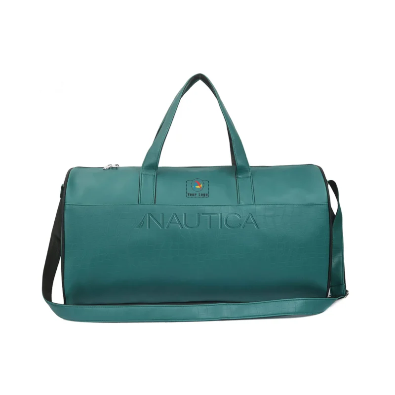 Buy Nautica Duffle Bag for Travel - Dark Green in bulk for Corporate Gifting | Corporate Gyft
