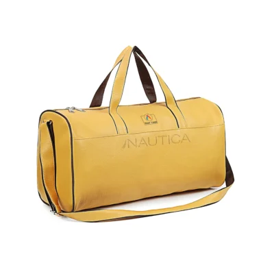 Buy Nautica Duffle Bag for Travel - Yellow in bulk for Corporate Gifting | Corporate Gyft