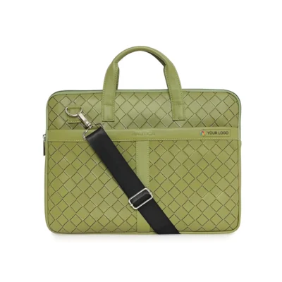 Buy Nautica Unisex Green Laptop Bag in bulk for Corporate Gifting | Corporate Gyft
