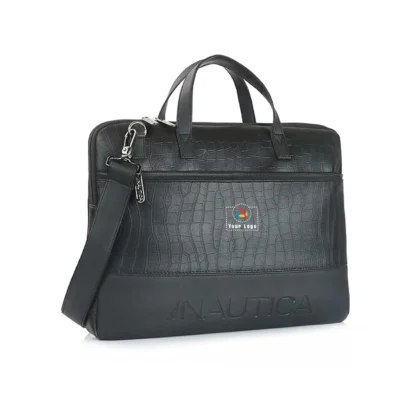 Buy Nautica Padded Laptop Sleeve - Black in bulk for Corporate Gifting | Corporate Gyft