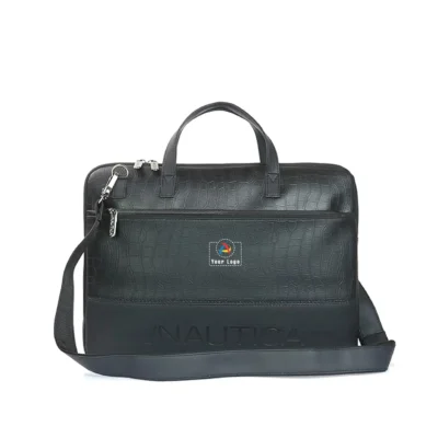 Buy Nautica Padded Laptop Sleeve - Black in bulk for Corporate Gifting | Corporate Gyft