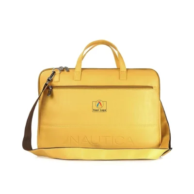 Buy Nautica Padded Laptop Sleeve - Yellow in bulk for Corporate Gifting | Corporate Gyft
