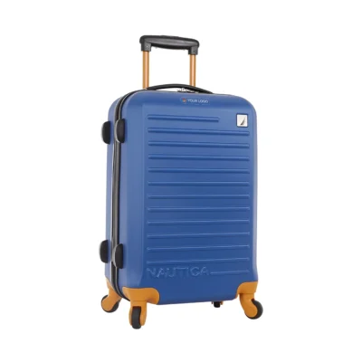 Buy Nautica Expandable Suitcase - Blue in bulk for Corporate Gifting | Corporate Gyft