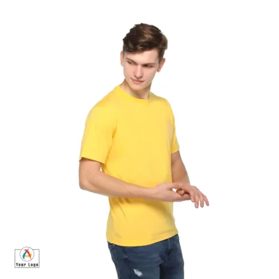 Buy Promo Tees Polo T-Shirt – Yellow in bulk for Corporate Gifting | Corporate Gyft