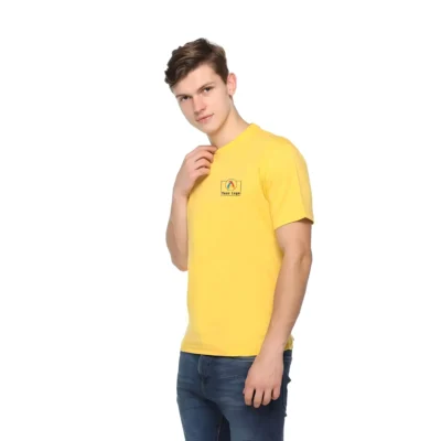 Buy Promo Tees Polo T-Shirt – Yellow in bulk for Corporate Gifting | Corporate Gyft