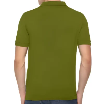 Buy Quata Polo T-Shirt - Olive Green in bulk for Corporate Gifting | Corporate Gyft